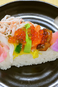 ひな祭り☆簡単トッピングミニちらし寿司♪