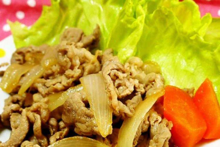 簡単 子供も食べられる豚の生姜焼き レシピ 作り方 By ゆっちゃん クックパッド 簡単おいしいみんなのレシピが354万品