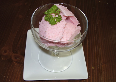 ストロベリーアイスクリームの写真