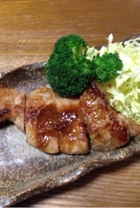 うふっ☆中華な豚ロースの味噌生姜焼き