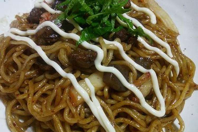 すじとこんにゃくのぼっかけキムチ焼きそば レシピ 作り方 By Taochann クックパッド 簡単おいしいみんなのレシピが354万品