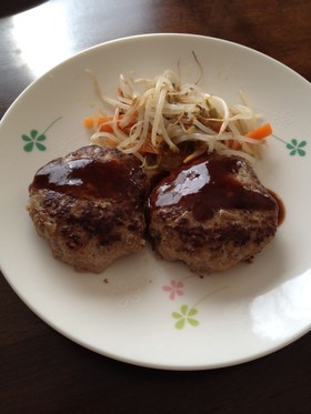 きちんと作る☆ふんわりハンバーグ
