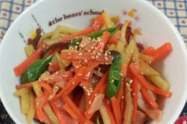 常備野菜ですぐできる じゃが芋のきんぴら レシピ 作り方 By てんどんマン クックパッド 簡単おいしいみんなのレシピが372万品