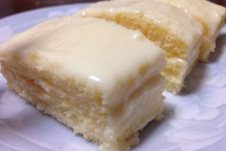 ホワイトチョコケーキ レシピ 作り方 By Harumi129 クックパッド 簡単おいしいみんなのレシピが359万品