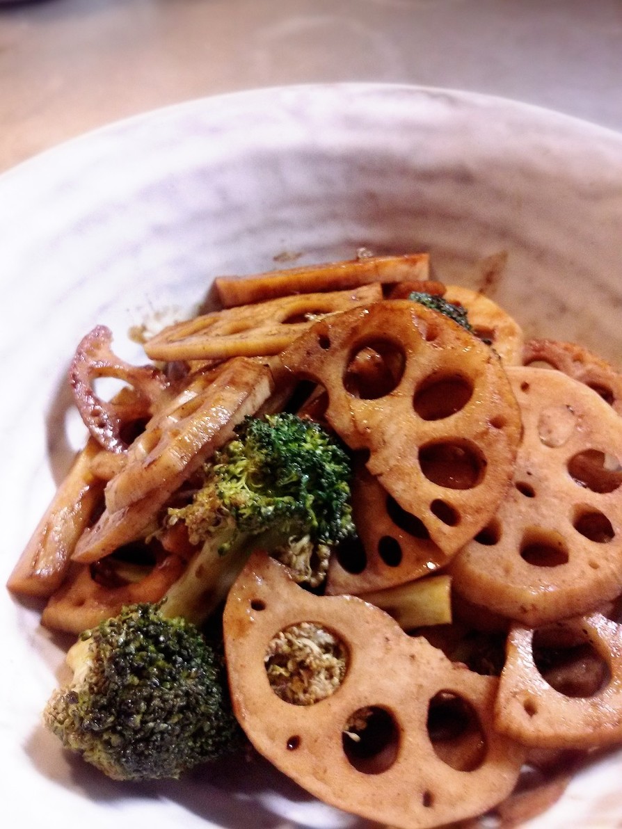 根菜のバルサミコソース添え レシピ