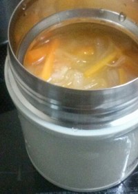 【スープジャー】簡単玉ねぎスープ