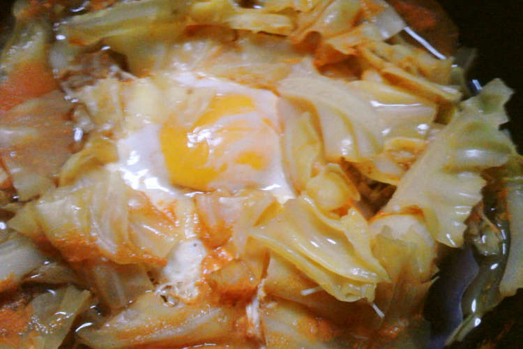 プチッと キムチ卵のダイエットスープ レシピ 作り方 By Jjcream クックパッド