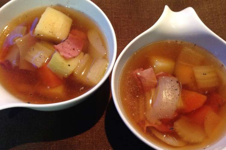 ダイエットにオススメ セロリのスープ レシピ 作り方 By ドラちゃんの母ちゃん クックパッド 簡単おいしいみんなのレシピが374万品