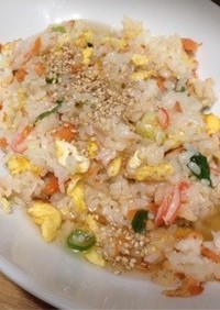 鮭フレークあんかけチャーハン