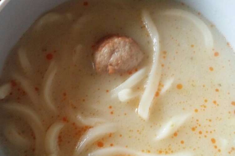 シチューのリメイクで簡単まろやかうどん レシピ 作り方 By しめじきのこ クックパッド 簡単おいしいみんなのレシピが363万品