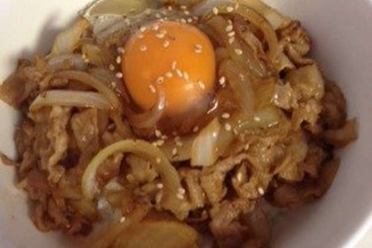 しゃぶしゃぶ肉で焼肉丼 レシピ 作り方 By なかかな クックパッド 簡単おいしいみんなのレシピが352万品