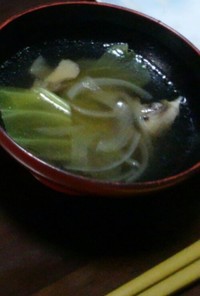 味噌汁じゃなくても美味☆舞茸中華スープ