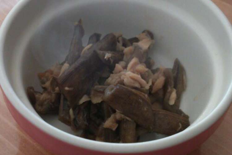 見た目より 芋がら ずいき のツナ煮 レシピ 作り方 By まみゅま クックパッド 簡単おいしいみんなのレシピが356万品