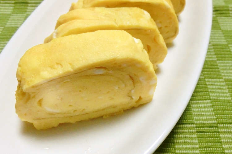ほんのり甘い黄金比率 ふわふわだし巻き卵 レシピ 作り方 By ぽっぽっぽ クックパッド