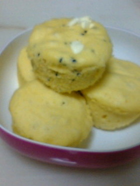 ヘルシー美味しい!蒸しパン!!