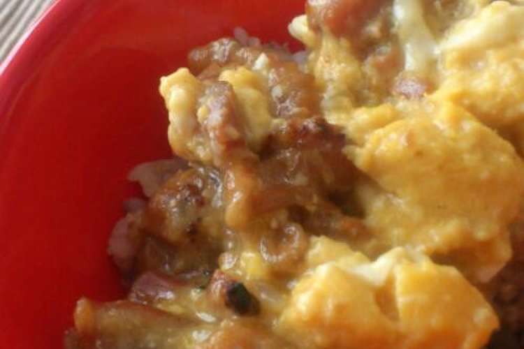 一人ランチに やきとり缶で とろとろ卵丼 レシピ 作り方 By ぴゃいちゃん クックパッド 簡単おいしいみんなのレシピが354万品