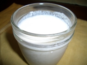 クリームヨーグルトゼリー