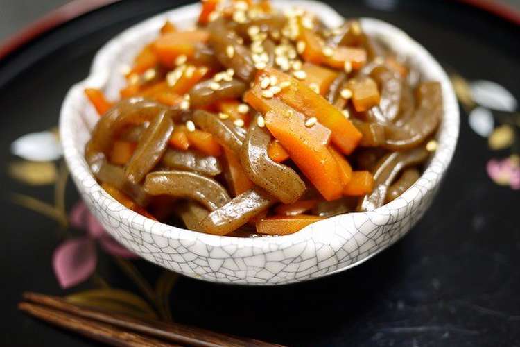 つきこんにゃくと人参の照り煮 レシピ 作り方 By みか クックパッド 簡単おいしいみんなのレシピが352万品