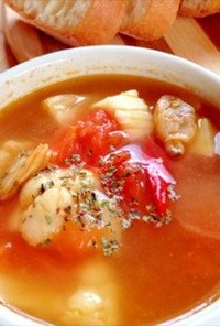 ポルトガル風おかずスープ☆プチッと鍋で