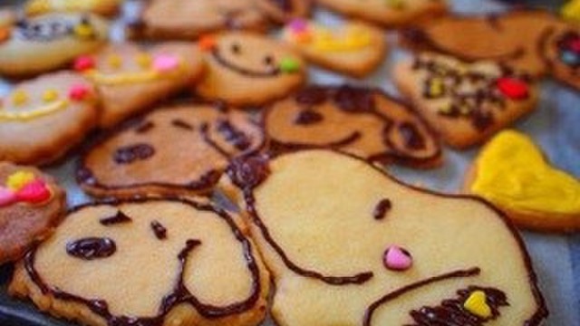 かわいい簡単っ スヌーピークッキー レシピ 作り方 By ゎたちゃん クックパッド 簡単おいしいみんなのレシピが350万品