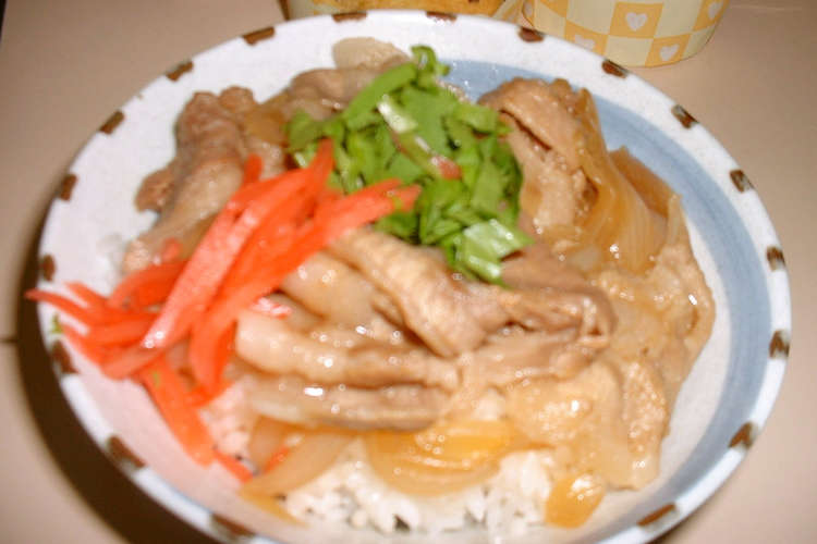 豚丼松屋風 レシピ 作り方 By しょしらてば クックパッド 簡単おいしいみんなのレシピが352万品