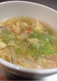 カニカマ♡トロっ中華スープ