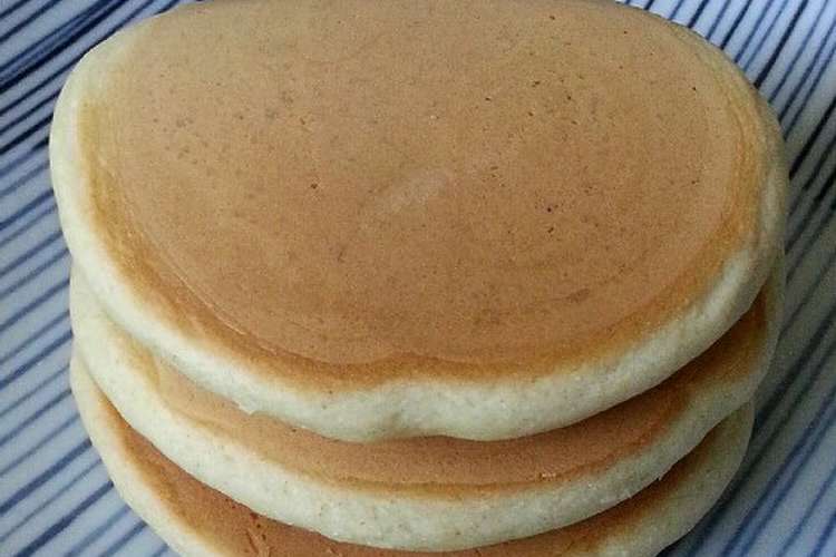 卵なし おからきなこホットケーキ レシピ 作り方 By Kyabepi クックパッド 簡単おいしいみんなのレシピが350万品