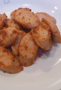 魚肉ソーセージのケチャップパルメ炒め☆