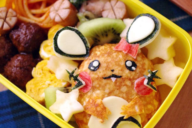 リボンのデデンネ 簡単ポケモンキャラ弁当 レシピ 作り方 By めろんぱんママ クックパッド 簡単おいしいみんなのレシピが365万品