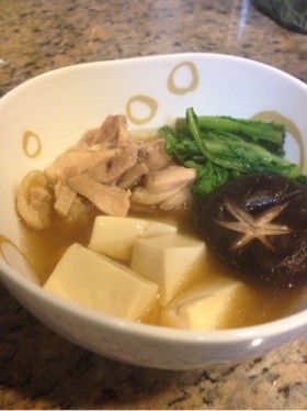 老舗居酒屋の味!ウマい鳥豆腐