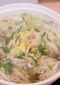 白菜と豚肉のヘルシーミルフィーユ鍋