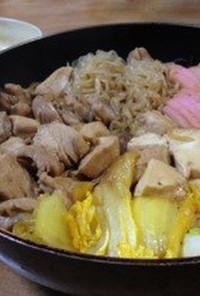 【男のジャンク飯】鶏すき鍋