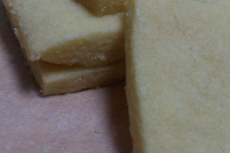 簡単クッキー 小麦粉 砂糖 バターのみ レシピ 作り方 By ずぼらな大学生 クックパッド
