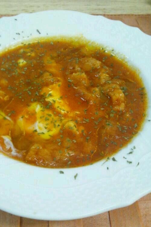 にんにくとトマトのスペイン風スープの画像
