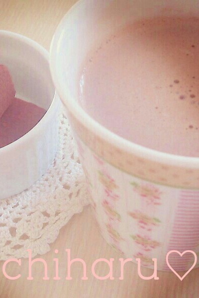 簡単♥ホットチョコレート♥の画像