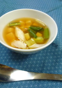 プチっと鍋de純豆腐風スープ