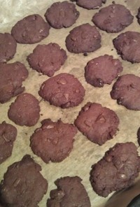セモリナ粉ココアクッキー