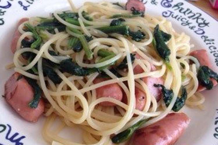 味付け一つ 簡単うま塩パスタ レシピ 作り方 By おにくうさぎ クックパッド 簡単おいしいみんなのレシピが352万品
