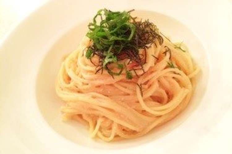 レシピ たらこ スパゲッティ