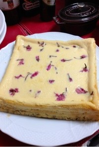 桜・チーズケーキ