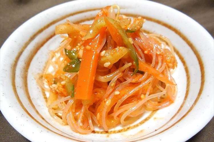 ビビン麺風 韓国春雨サラダ どすぇ レシピ 作り方 By Yuki クックパッド 簡単おいしいみんなのレシピが355万品