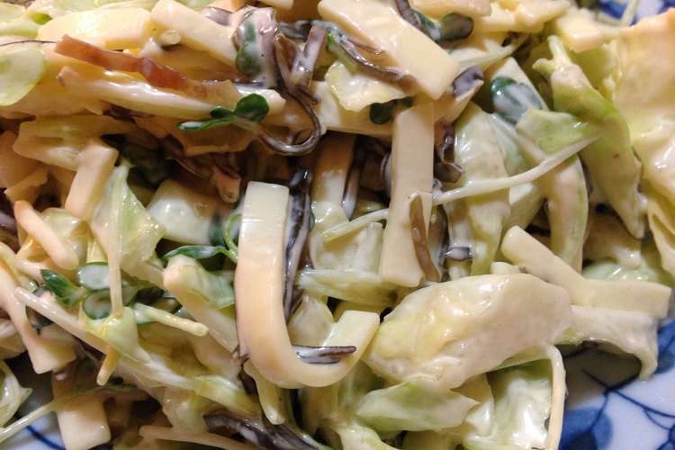 なんか知らんけどやみつきキャベツサラダ レシピ 作り方 By Noritama81 クックパッド 簡単おいしいみんなのレシピが355万品