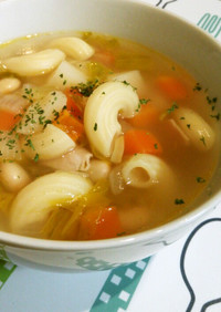 ほっこり♡簡単＊具だくさん野菜スープ