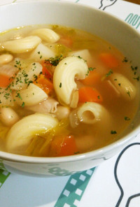 ほっこり♡簡単＊具だくさん野菜スープ