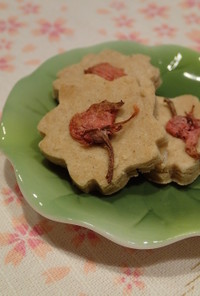 ひな祭りに♪桜の米粉クッキー
