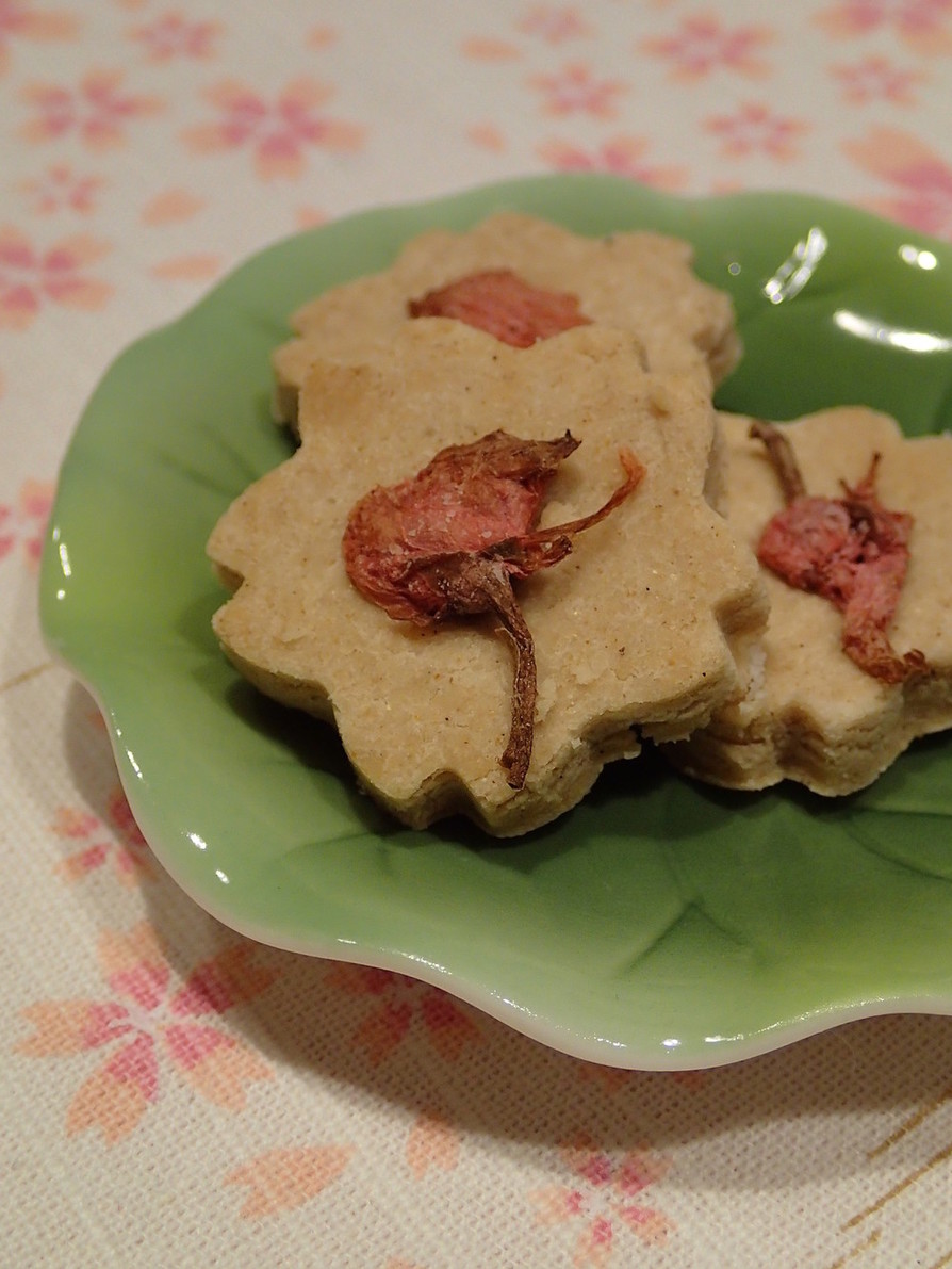 ひな祭りに♪桜の米粉クッキーの画像
