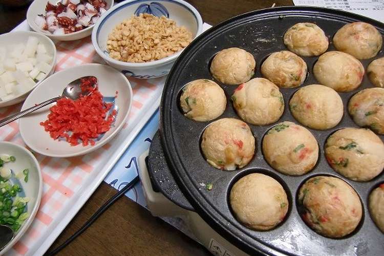 簡単 基本 大阪の たこやき レシピ 作り方 By カンプール クックパッド 簡単おいしいみんなのレシピが356万品