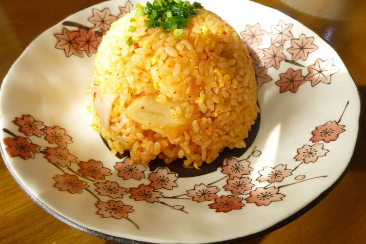 子供の大好物 自慢のキムチ炒飯 レシピ 作り方 By ちび坊ママ クックパッド 簡単おいしいみんなのレシピが356万品