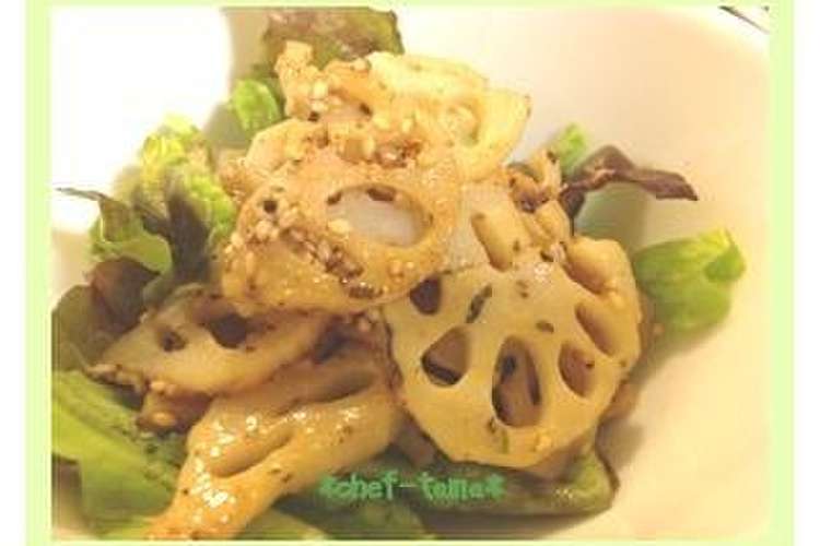 冷凍お弁当お野菜おかず レンコンの梅ごま レシピ 作り方 By Sweeterm クックパッド