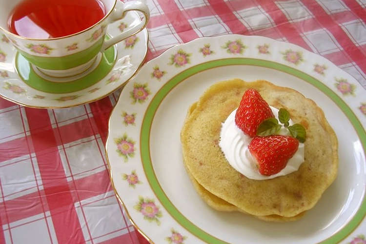 宮城旬野菜いちごのパンケーキ レシピ 作り方 By ベジミヤクッカー クックパッド 簡単おいしいみんなのレシピが361万品